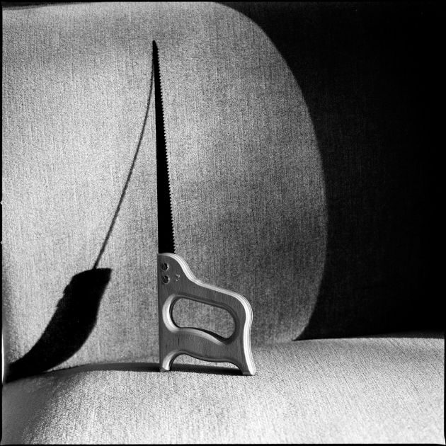 Gunda Scheel,Stichsäge, 1998, Fotografie, 40 x 40 cm