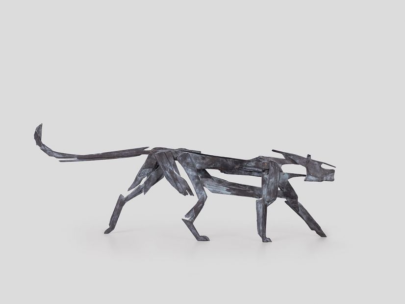 Dieter Finke | Panther III | 2006 | Bronze | 25 x 90 x 9 cm