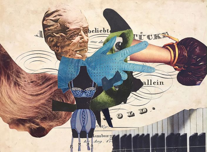 Herbert Behrens-Hangeler | o.T. | 1950er Jahre | Collage